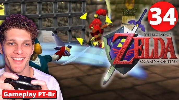 Detonado Completo 100%] Zelda: Ocarina of Time #29 - FIRE TEMPLE 