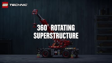 Introducing the massive LEGO Technic Rough Terrain Crane (42082)
