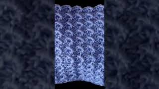 Crochet WAVES stitch. EASY Crochet that gives a stunning blanket. Full video on my channel