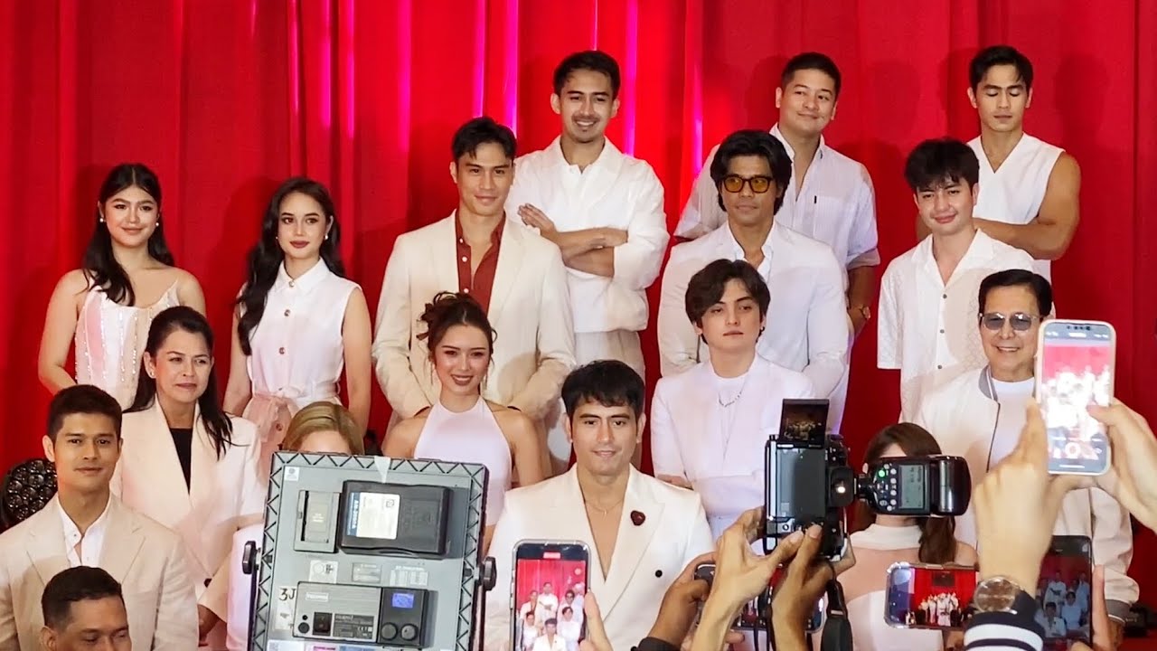 GERALD ANDERSON FRANSETH  SHAINA JESSY MEDIOLA & CASTS - SINS OF THE FATHER MEDIACON LIVE AT GATEWAY