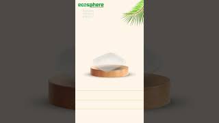 Sugarcane Bagasse White Tableware Products bagasse ecosphere tablewares