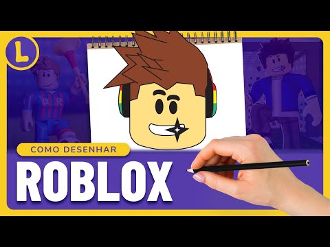 Como DESENHAR um ROBLOX [PASSO A PASSO] 