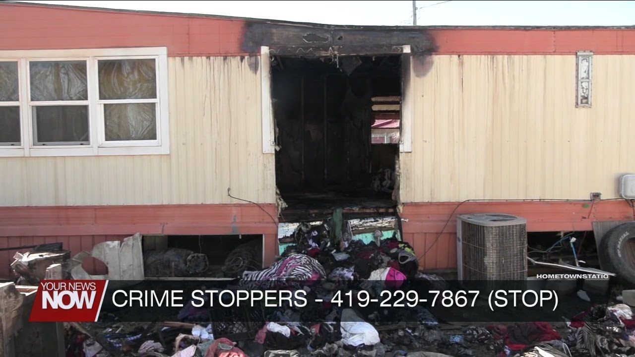 Bath Firefighters investigate suspicious mobile home fire - YouTube