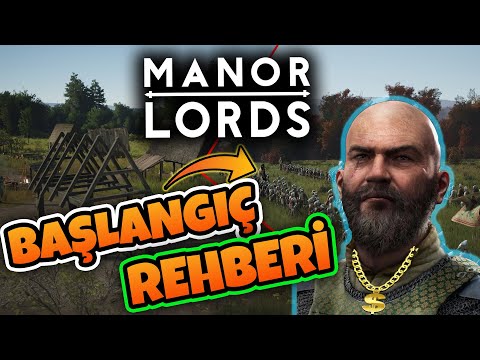 Manor Lords Başlangıç Rehberi ⚔️ Para Kazanma ve Asker Basma ⚔️ İlk Sene Hayatta Kalın !