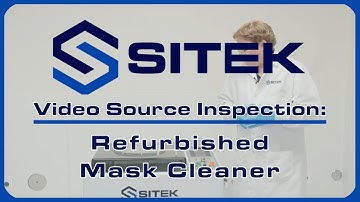 PSC 122M Mask Cleaner - SITEK Video Source Inspection