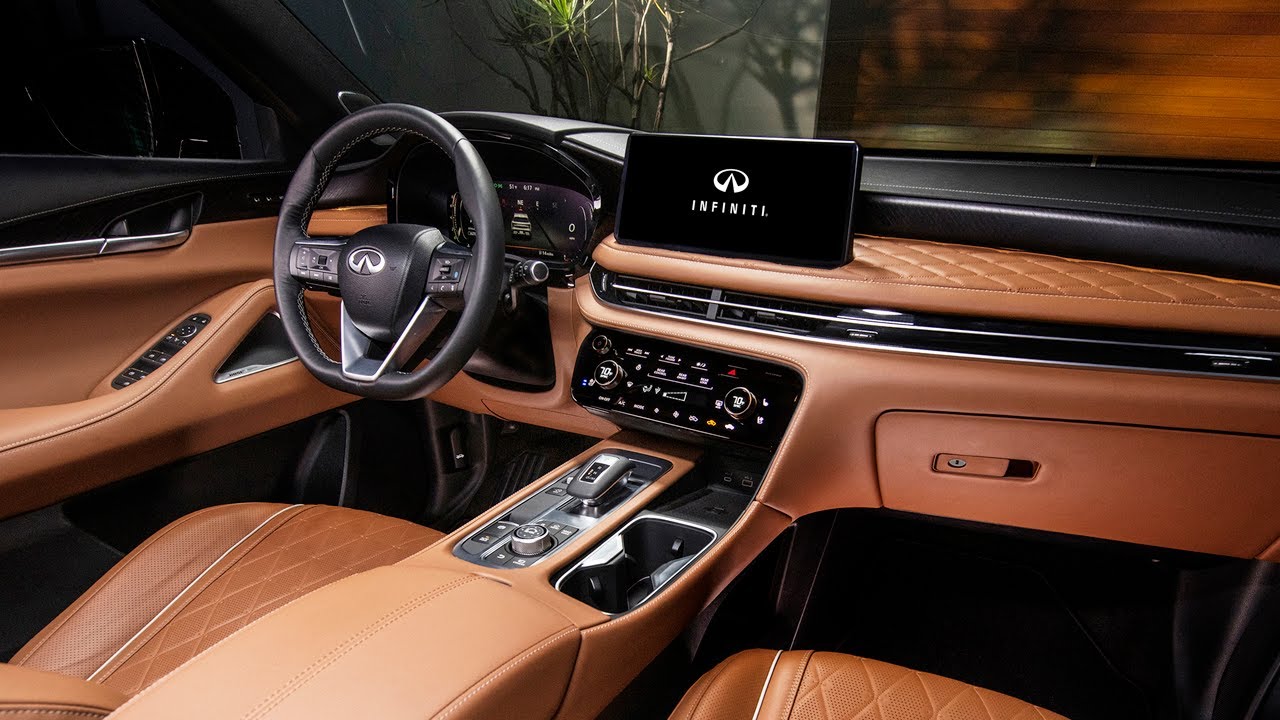 All New 2022 Infiniti QX60 AWD Luxury SUV with 3-row Seating Capacity