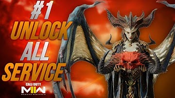 COD Unlock All Tool MW2/WZ2 | Console Services Hard Unlock Everything | Camos + XP