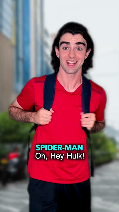 Spider-Man Becomes Venom #spiderman #superheroes #shorts