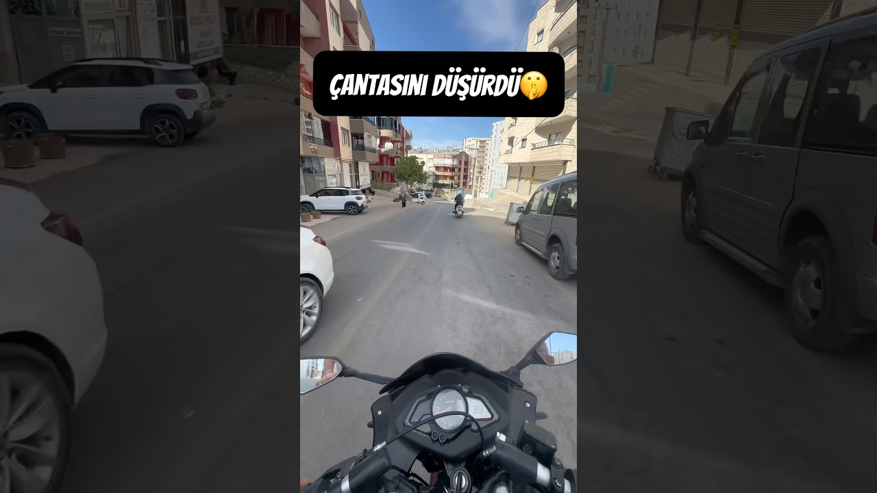Sizce peçetedeki neydi 😱#motovlog #komedi #fyp #keşfet #motorcycle