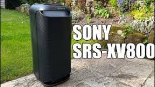 Sony XV800 Party Speaker Portable Powerful Speaker #partyspeaker
