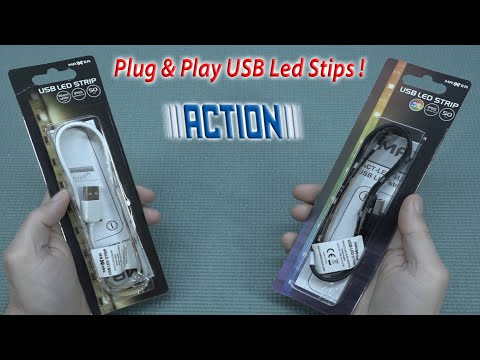 Omgeving Voorlopige naam Station Action €1,99,- USB White LED & RGB Strips - Je Kunt Er Leuke Dingen Mee  Doen ! - - YouTube