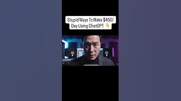 7 Stupid Ways to Make $450/day Using ChatGPT (No Skills Needed)