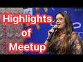 Highlights of Meetup | Moments Full of Fun &amp; Entertainment || English With Rani ma&#39;am #grandmeetup