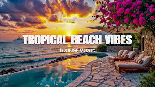 Immerse Yourself in the Relaxing Vibe of Deep House & Chill House on a Beautiful Tropical Beach | 4K