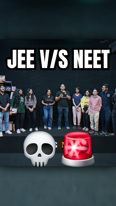 JEE V/S NEET Kon BETTER hai??💀🚨 #jeewallah #shorts #pw #physicswallah