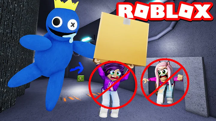 Rainbow Friends NO BOX, NO CROUCH Challenge! | Rob...