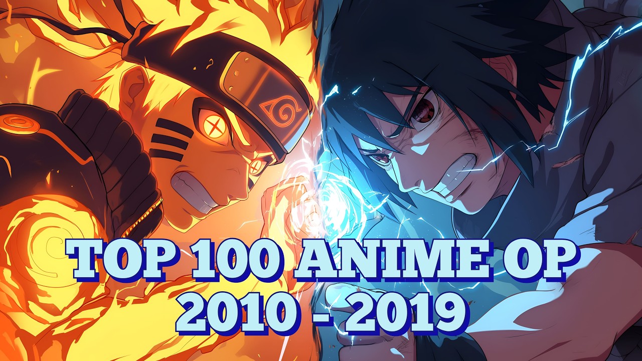 My Top 100 Anime Openings (2010-2019)