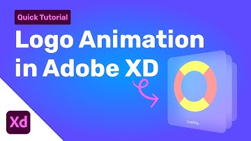 Adobe xd logo animation #adobexd #tutorials #uidesign