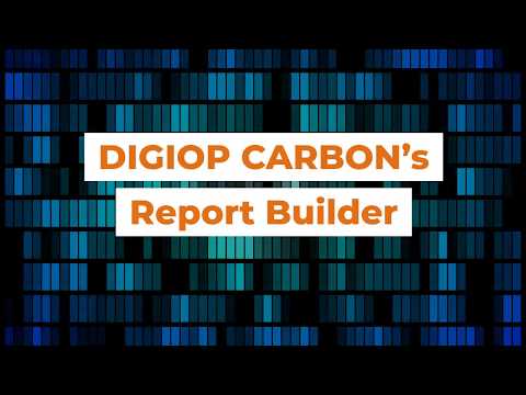 DIGIOP CARBON Report Builder