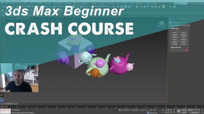 3Ds Max Software Course: Master 3D Modeling & Animation Skills