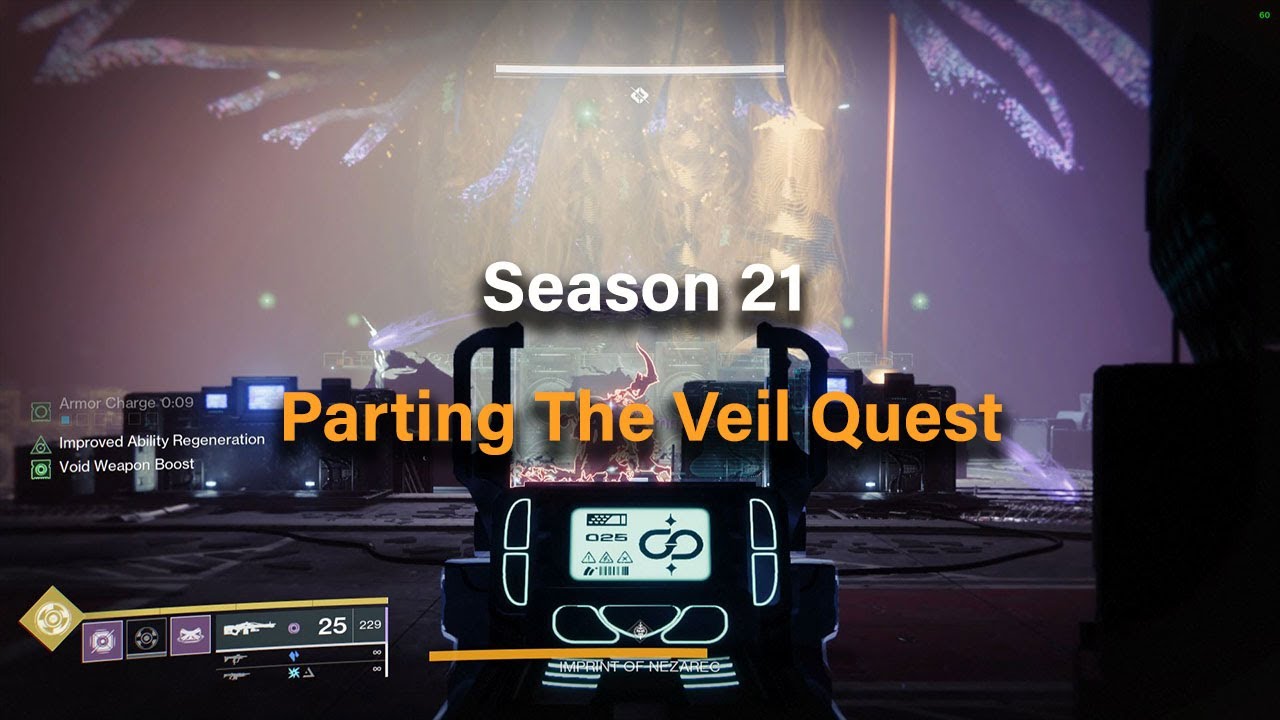Destiny 2: Season of the Deep - " Parting the Veil " Quest - YouTube