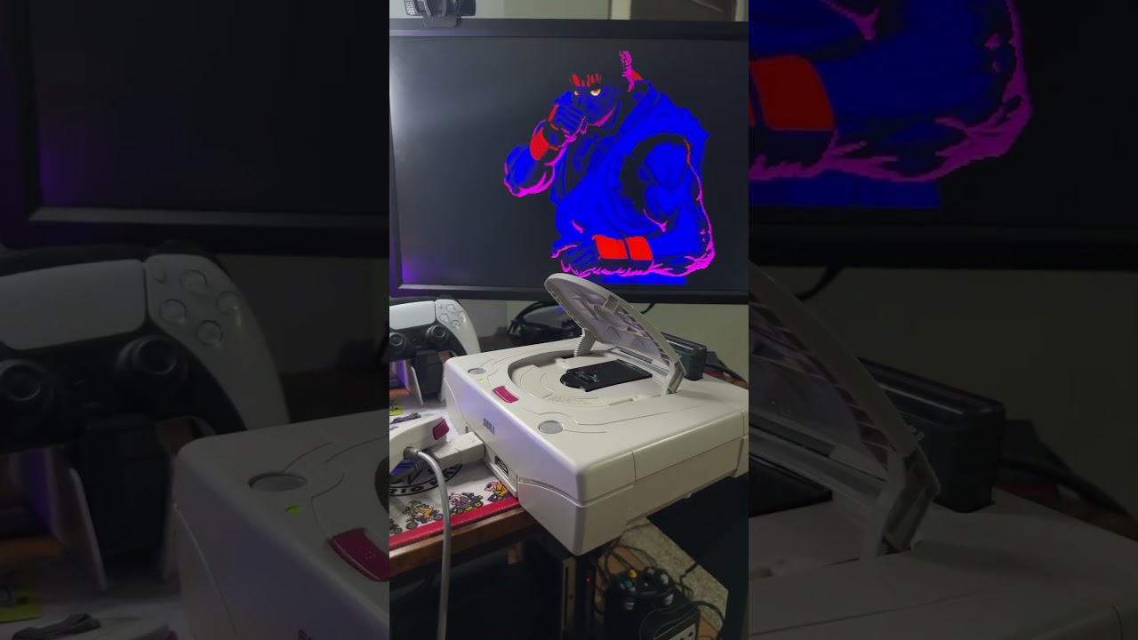 Sega Saturn - fenrir ODE rgb(scart)+GBS control