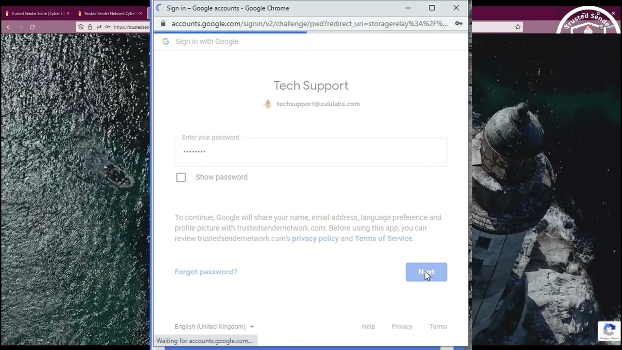 How to sign-up and create a free account on Trusted Sender Network