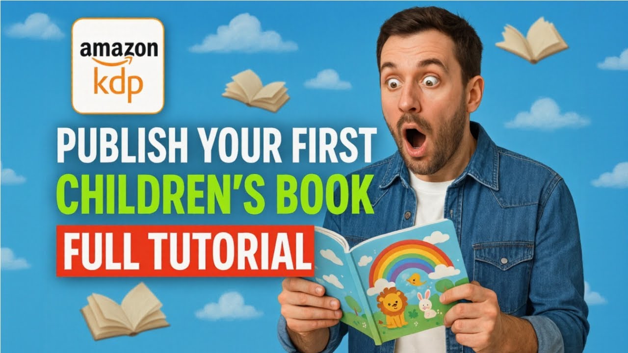 Create KDP Ready Children's Book With Your Own Stories & Characters From Just a Single Prompt