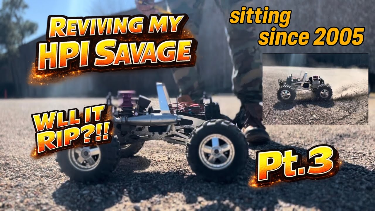 Reviving My HPI Savage Pt. 3