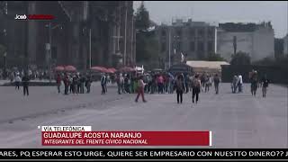 Marea Rosa se realizará pese a plantón de la CNTE: Guadalupe Acosta Naranjo #Entrevista