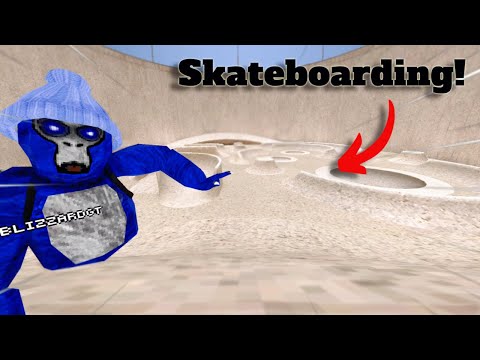 Gorilla Tag Added SKATEBOARDS! (NEW Stake Park!)