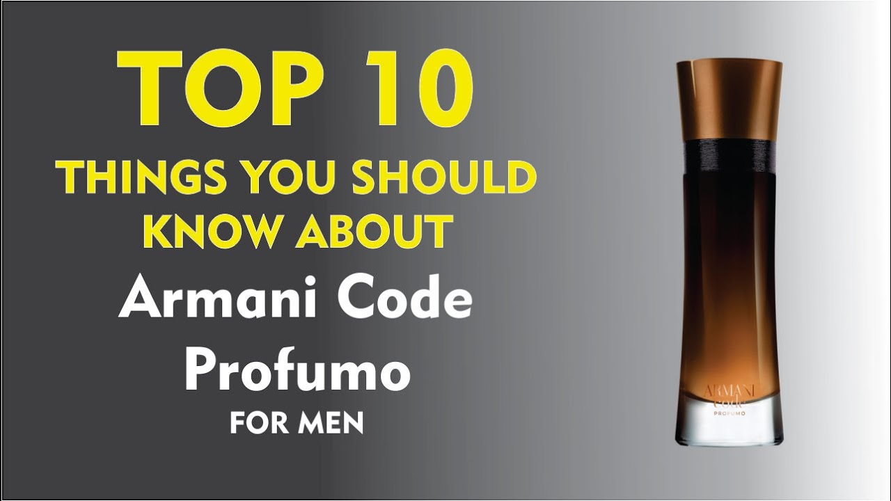 Armani Code Profumo for Men 