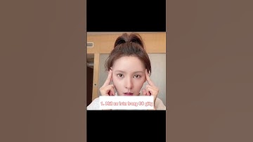 Cách giúp mặt thon gọn, giảm nọng cằm đơn giản và hiệu quả #shorts