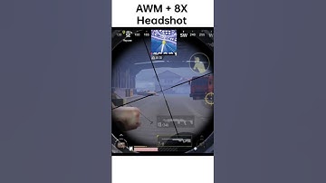 AWM 8X scope HEADSHOT High damage  #bgmi #pubg #shorts #youtubeshorts #gaming