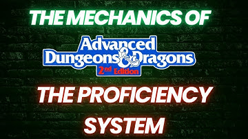 Everything You Need to Know about Proficiencies | AD&D 2e Learn to Play and DM | Ronin