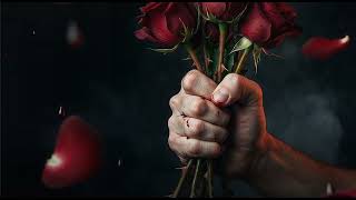 🎬Stock VDO : Holding Beauty Through Pain | Hand Gripping Thorn Roses | Cinematic Dark Close-Up screenshot 4