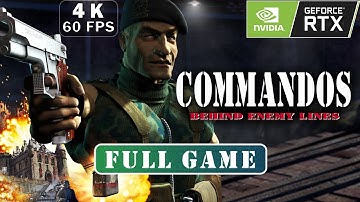 Commandos BEL Walkthrough - Mission 12 - Up on the Roof - Resolution UHD 4K