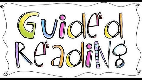 Guided Reading Checklist