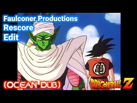 DBZ - Goku \u0026 Piccolo Teaming Up - (Ocean Dub) - [Faulconer Productions Rescore Edit]