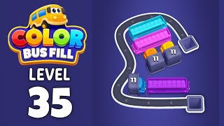 Color Bus Fill level 35 walkthrough solution