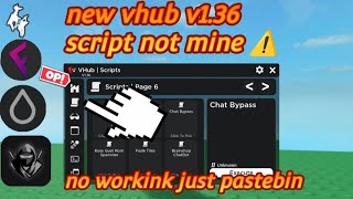 Full new vhub v1.36 go to pin comment to try the script enjoy credit to owner News