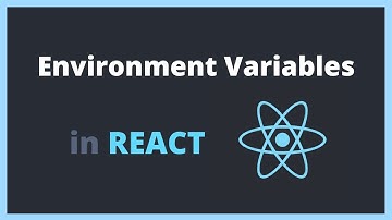 Environment variables in React