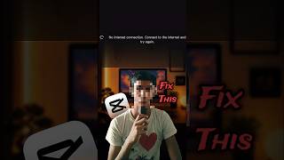 How to fix No internet connection❓problem in capcut 💥