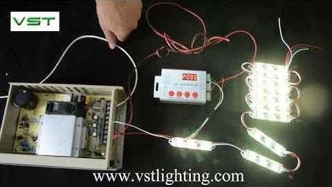 RGB Full Color Rectangular Led module light Controlled by IC WS2811