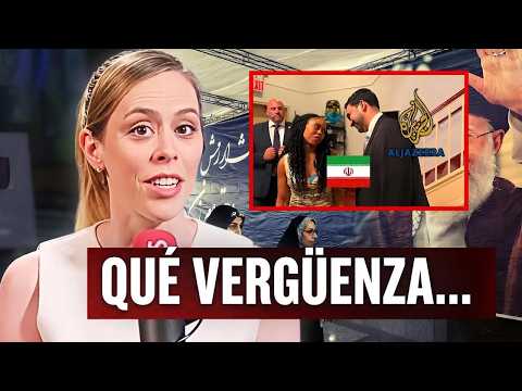 Conductora de Al Jazeera intentó justificar el genocidio de Irán... ¡y todo salió mal!