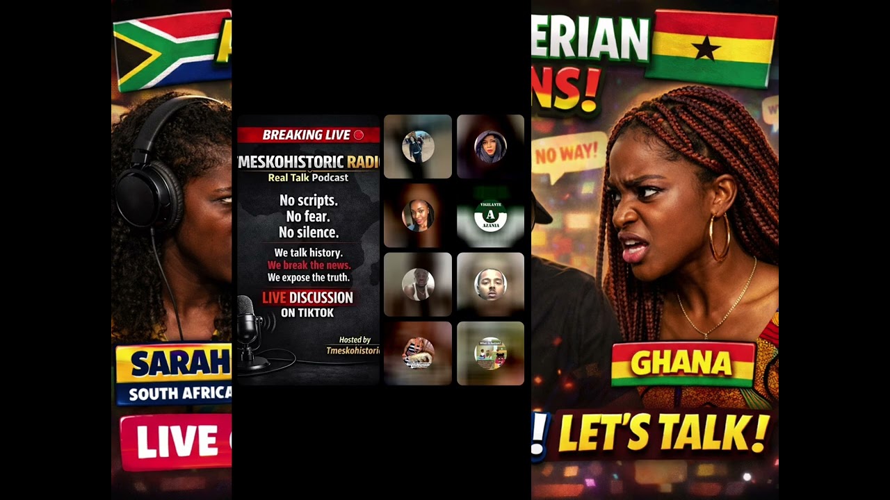 Nigerians, South Africans and Ghanaians clash on a panel part 5