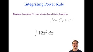 Math Calculus: Integrating Power Rule (Antiderivative Math Tricks)