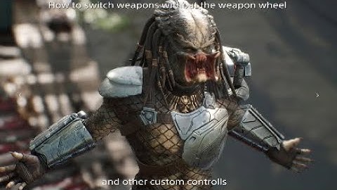 How to set weapons swap to other buttons | Predator Hunting Grounds