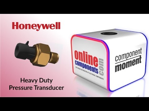 Component Moment:  Honeywell PX3 Heavy Duty Pressure Transducer