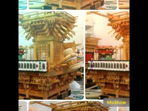 石岡のおまつり 国分町の山車をミニチュア山車模型で作ってみた‼ 常陸 ...
